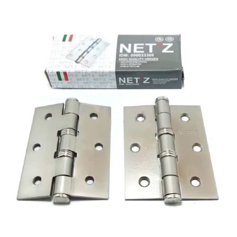 (2 Pcs) Engsel Pintu Jendela 3” 3 inch Tebal Netz