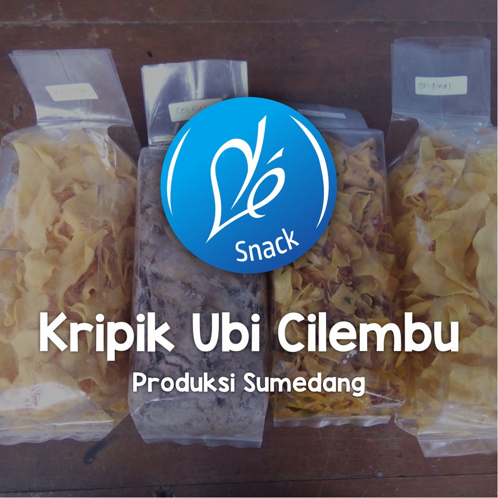 

KERIPIK KRIPIK UBI CILEMBU - de-SNACK