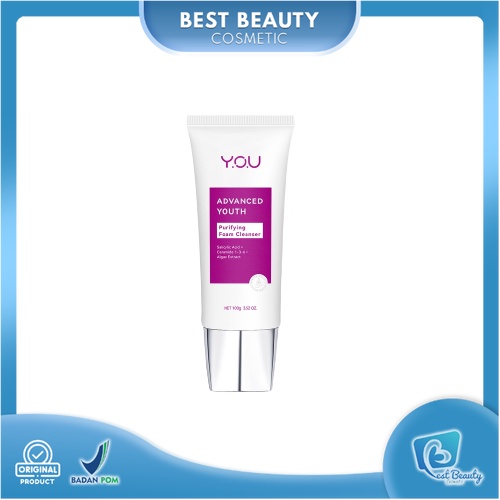 ★ BB ★  Y.O.U Advanced Youth Purifying Foam Cleanser 100gr - YOU