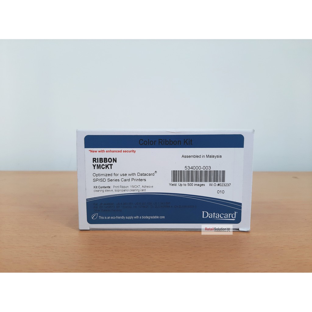 Ribbon Printer Datacard 534000-003 / 534000003 YMCKT Original isi 500