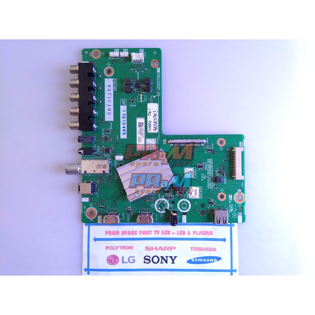 Mainboard tv SHARP 50LE275 - Elektronik tv MB 50LE275X - Mainboard tv led 50LE275 X - ORIGINAL MESIN