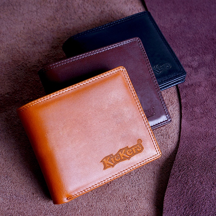 Dompet Pendek Full Kulit Super Slim Merek Kickers Kode : D002