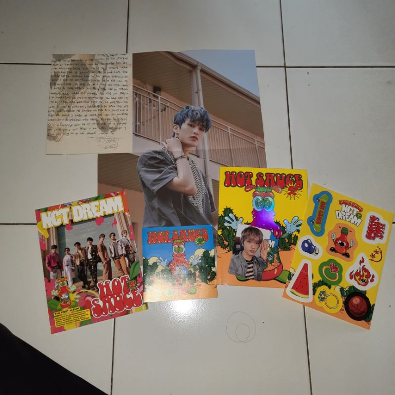 WTS ALBUM ONLY HOT SAUCE CHILLING VER NCT DREAM PC JISUNG FP MARK