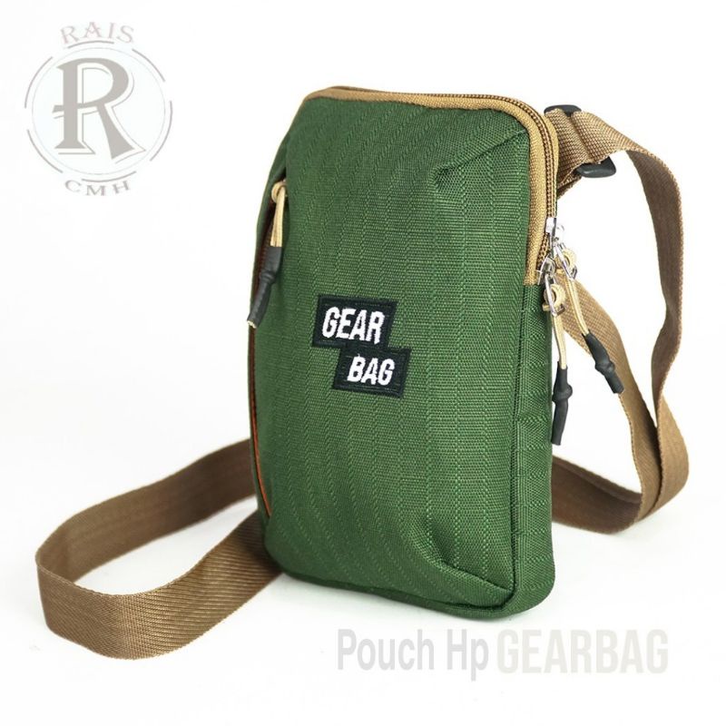 Tas HP Selempang kecil Pria Wanita GEARBAG FLICK Sling bag Cluch Bag distro - GEARBAG 13146