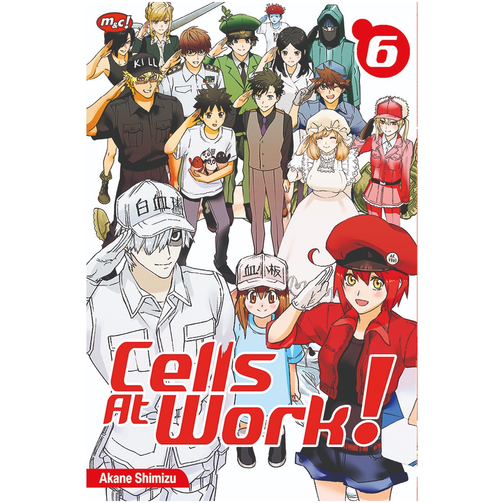 Gramedia Bali - Cells at Work! 06 - tamat