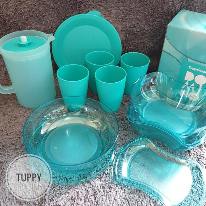 PROMO WADAH SAJI TUPPERWARE DOMINO SET