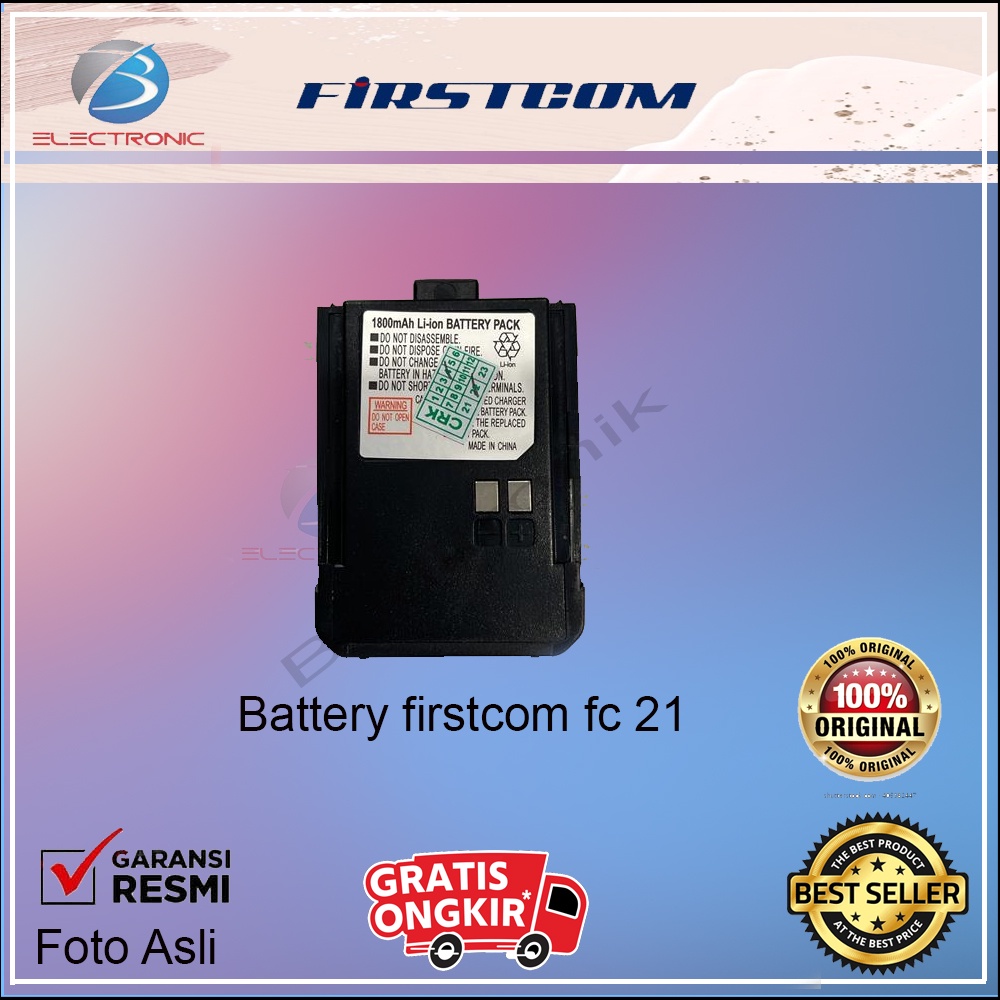 Original Battery HT Firstcom FC21R Baterai HT FC 21 R Batre HT FC21 R