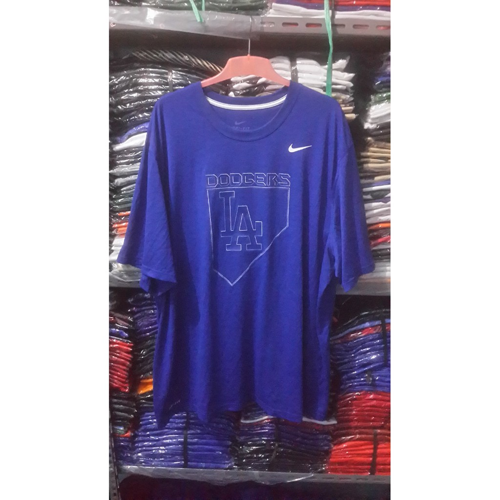 KAOS BIG SIZE NIKE DRI-FIT DODGERS ORIGINAL MADE IN INDONESIA