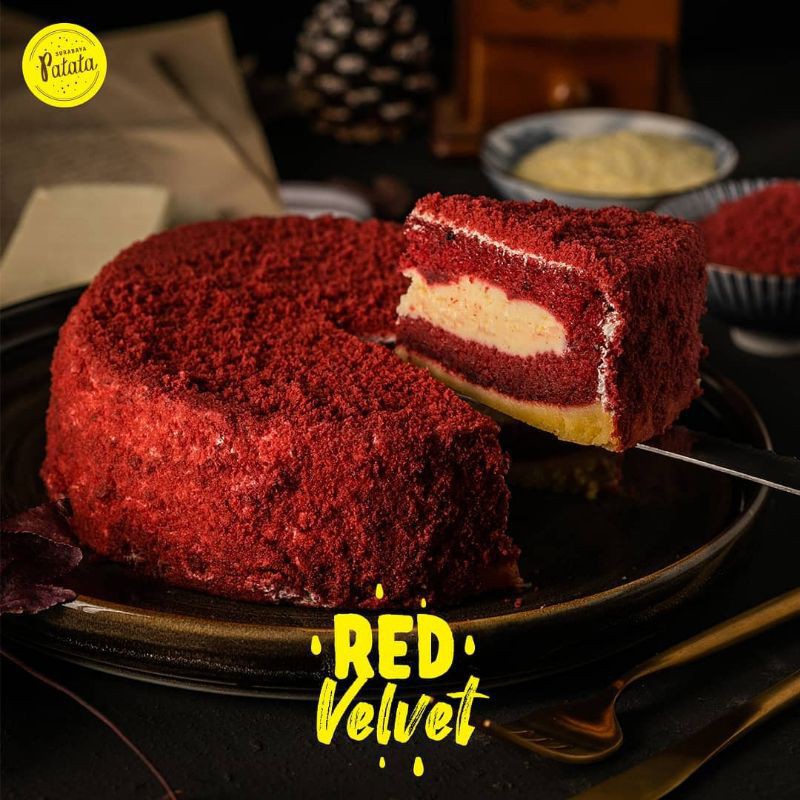 

Red Velvet Patata (Surabaya Patata) By Ria Ricis