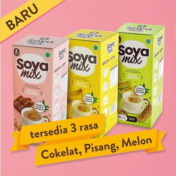 

MAMABEAR SOYA MIX Asi Booster Susu Kedelai Pelancar ASI Daun Katuk Termurah