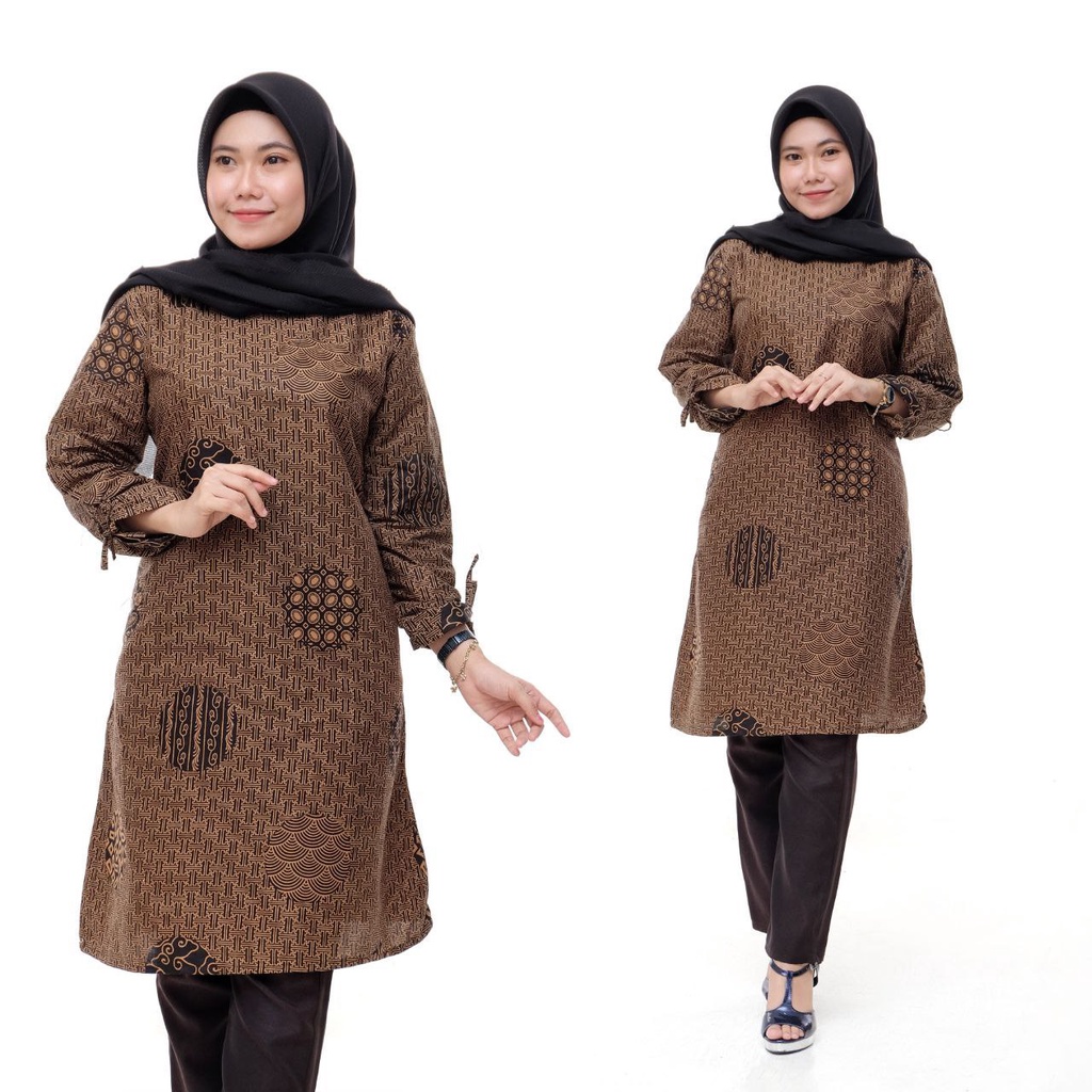 Dianputri - Tunik Batik Wanita Motif Baru Batik Dianputri-No 10