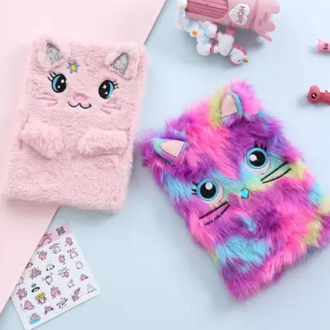 

Kawaii Cute Promo Lucu Kado Anak Buku Tulis A5 Bergaris Bulu Ala Smigg Storezea90