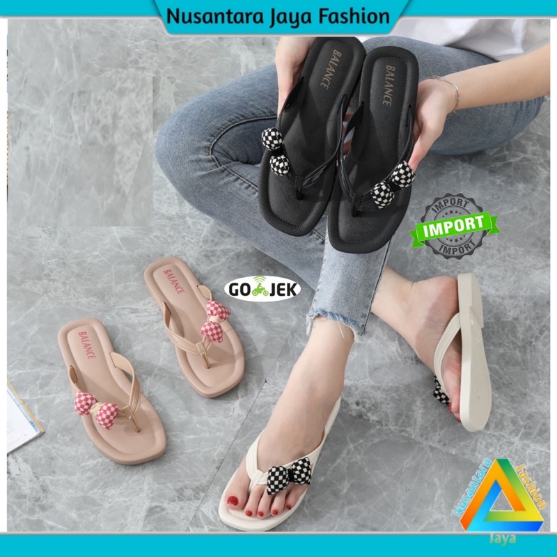 Sandal Jepit Pita Wanita Kekinian Terbaru Balance 1256-W9