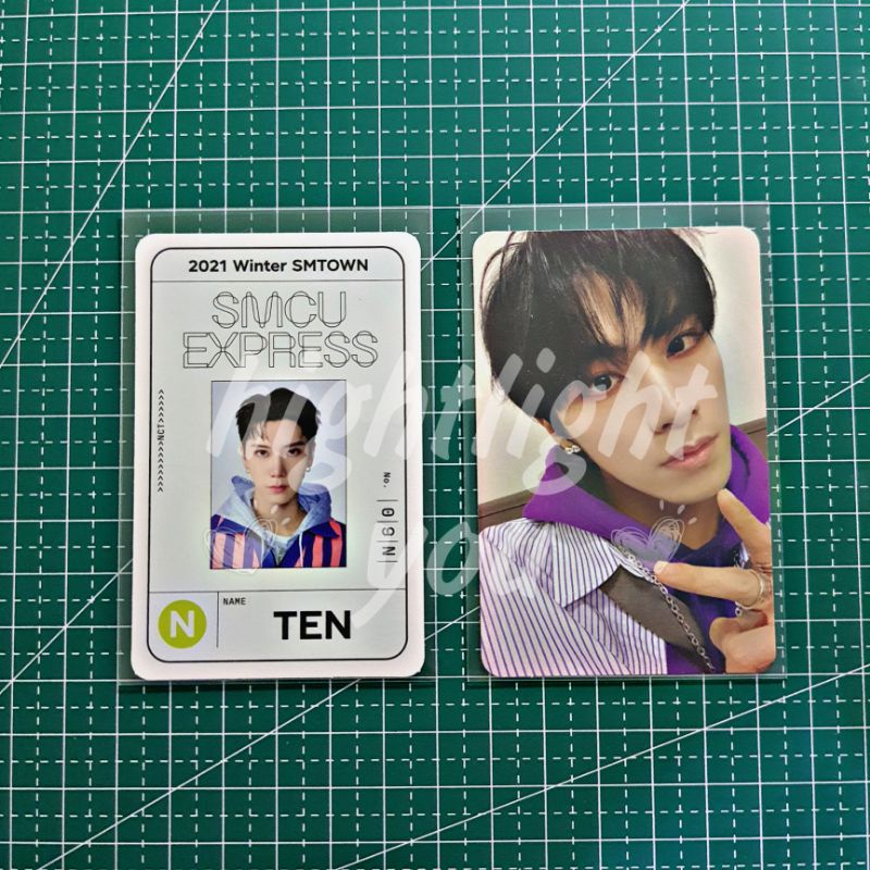SMTOWN PC SMCU XIAOJUN PASSCARD TEN PHOTOCARD WAYV DAYTIME