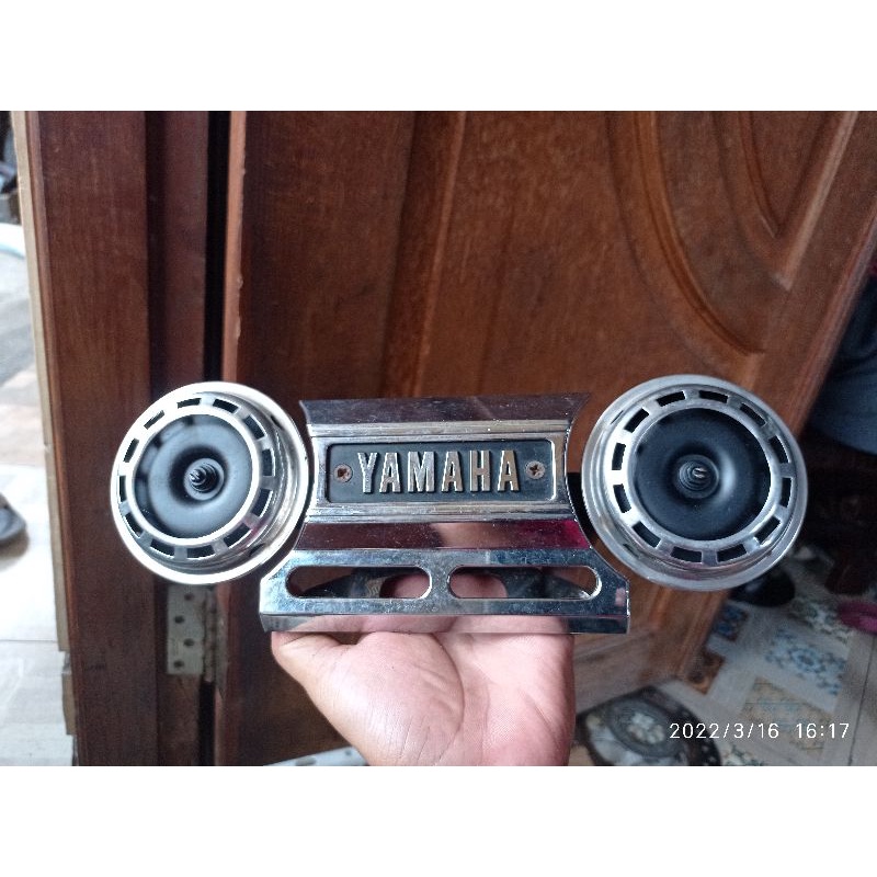 KALKSON SET KLAKSON HORN ORIGINAL COPOTAN RX KING RXKING COBRA RX LAWAS 1983-2001 COBRA MASTER JAPAN