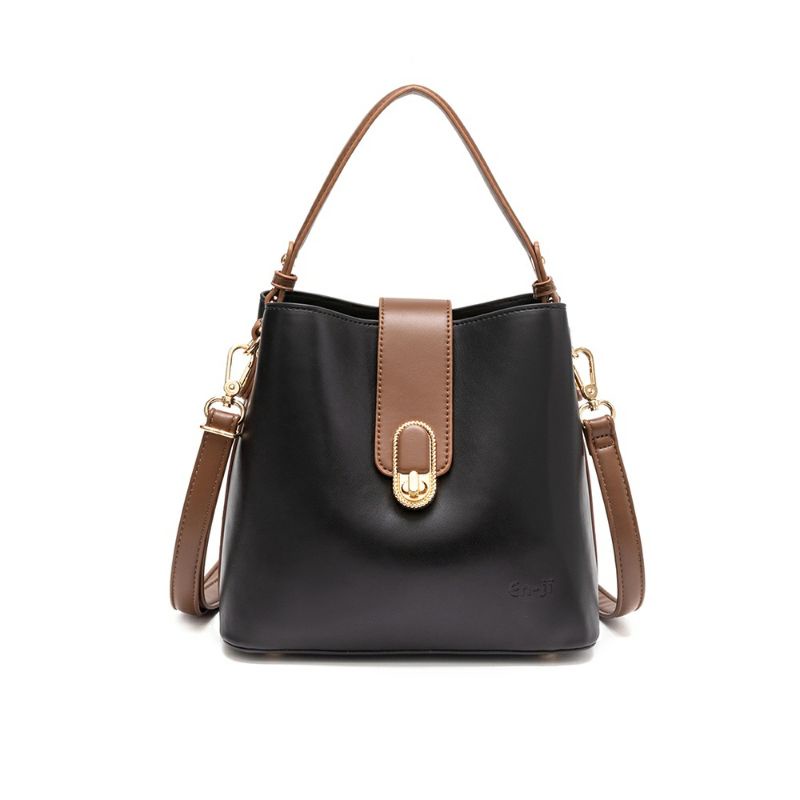 enji bucket bag handbag viral ivory black olive
