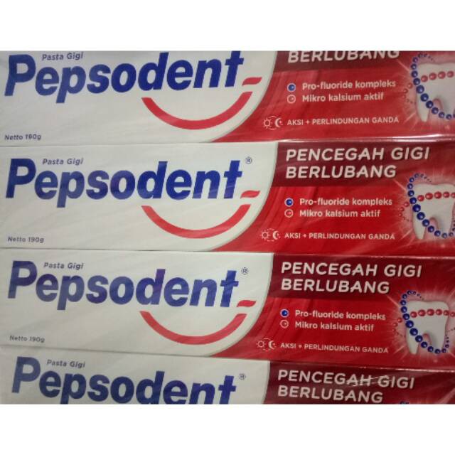 Pepsodent Pasta Gigi Pencegah Gigi Berlubang 190 Gram