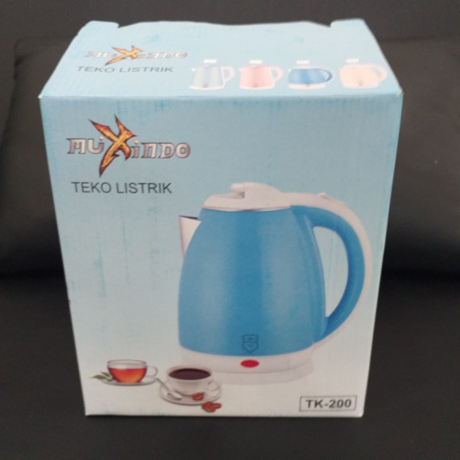 2Lt TK-200/Teko Pemanas Air Listrik Otomatis 2Lt/Mug Listrik Stainless OKE Bagus