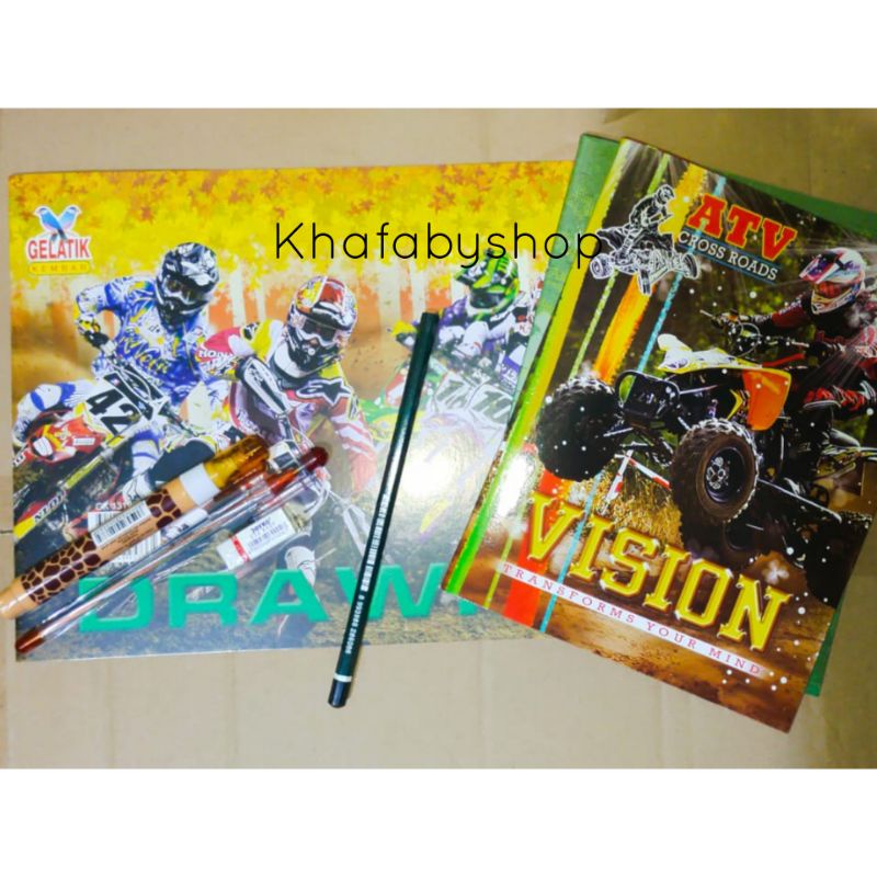 

Paket Alat Tulis/1 Paket Perlengkapan Sekolah Komplit 1 Paket