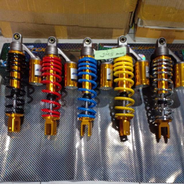 Shock breker belakang moto gp tabung atas 330&amp;310 scoopy mio beat vario125/150 lexi fazzio genio soul gt125 beat street spacy