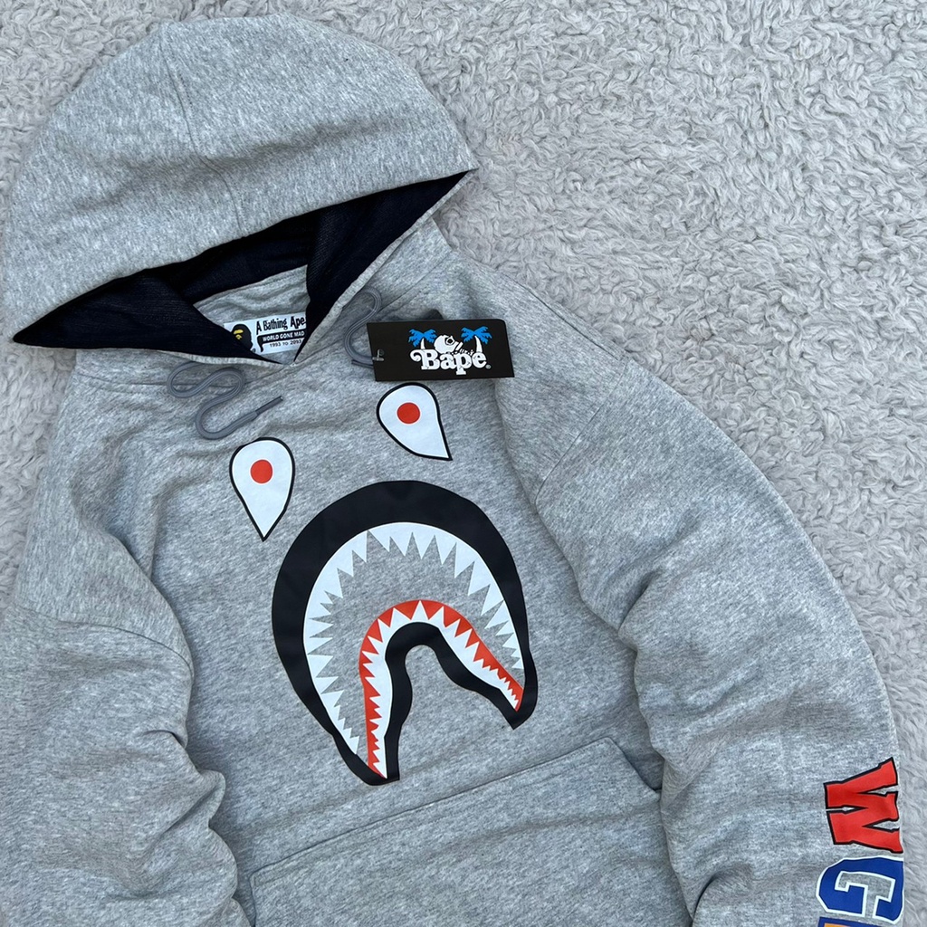 Jaket Sweater Hoodie A Bathing Ape Shark WGM | Hoodie Pria Best Seller Premium