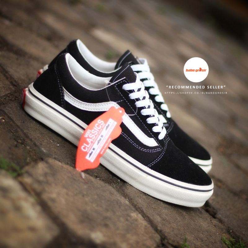 PROMO Sepatu Vans Oldskool Classic Premium | Sneakers Pria dan Wanita Import Quality, Harga Murah Kualitas Mewah