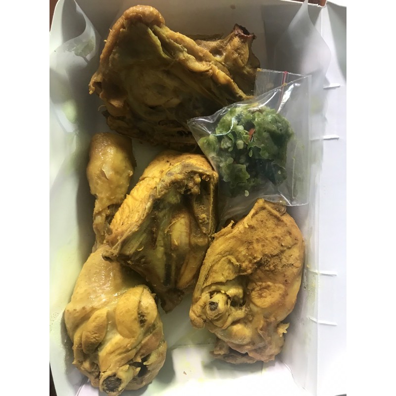 

paket ayam ungkep murh dan besar + sambal ijo