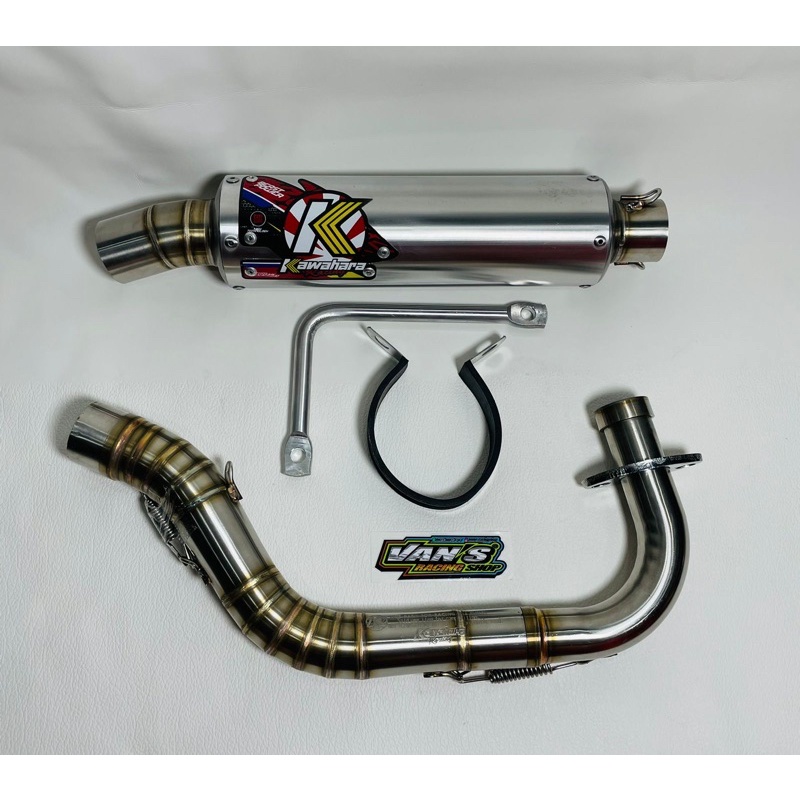 Knalpot Racing KAWAHARA MIO / NOUVO 200cc ORIGINAL KAWAHARA RACING