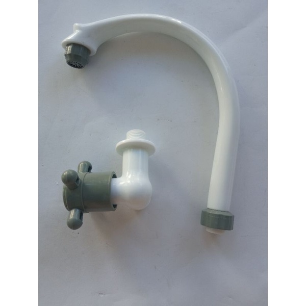 kran angsa pvc / kran cuci piring