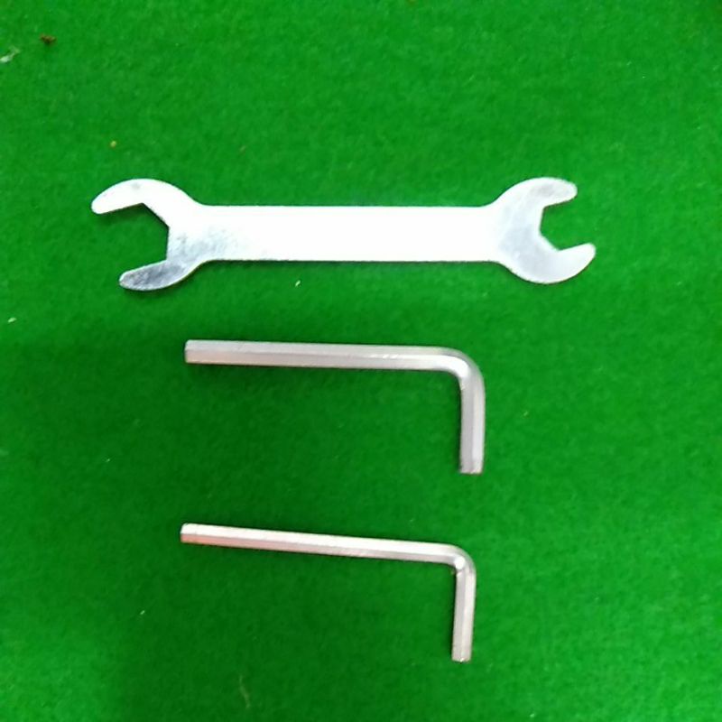 Paket Set kunci L 4 & 5 dan kunci pas 10  13