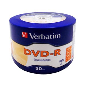 DVD-R Verbatim 16x bulk pack ( 50 pcs)