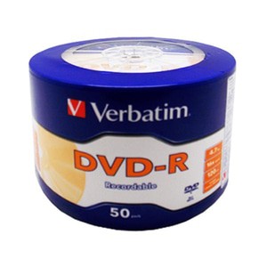 DVD-R Verbatim 16x bulk pack ( 50 pcs)