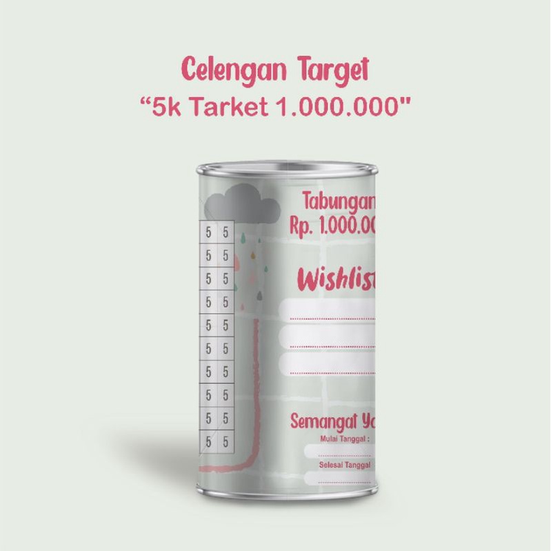 Jual SUMBERBERKAH JAYA CELENGAN TARGET MURAH CELENGAN VIRAL CELENGAN TIKTOK TABUNGAN BUKA TUTUP