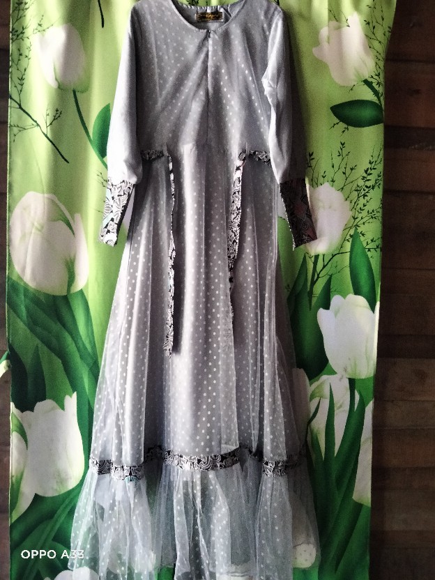 Maura Couple - Sania Ruffle Batik Couple Ori Ndoro Jowi Garansi Termurah Shopee - Batik Modern Solo