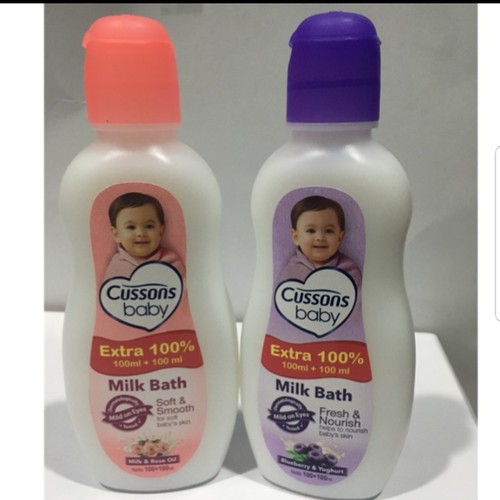 Cussons Milk Bath 100ml plus 100ml