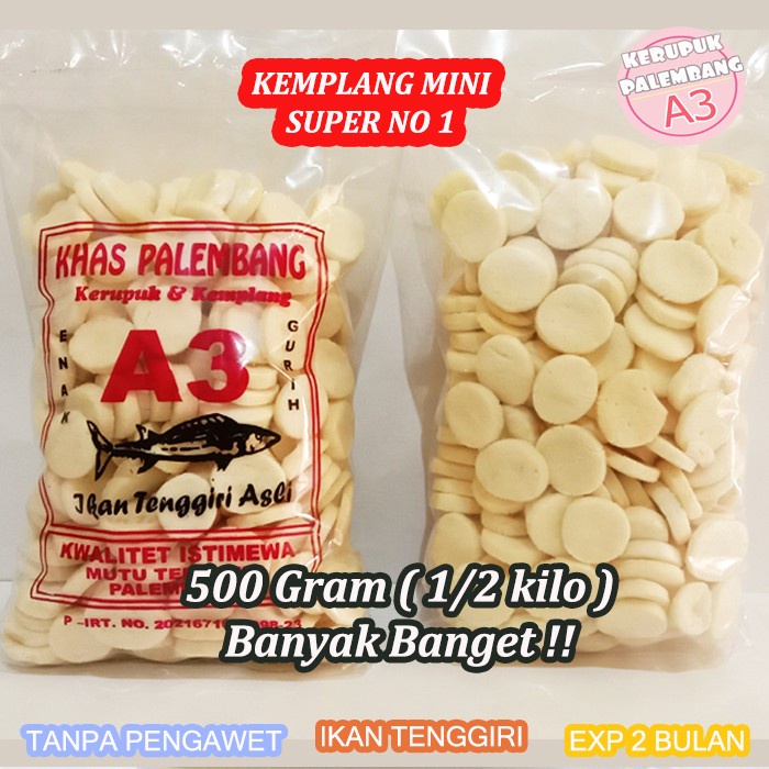 

TERBARU KEMPLANG IKAN TENGGIRI SUPER MINI KERUPUK MINI SUPER SNACK KOIN KECIL