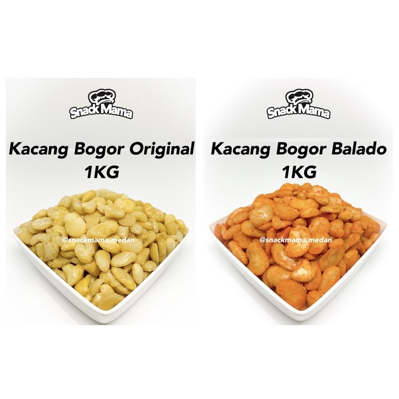 

[1KG] KACANG KORO KUPAS ORIGINAL / BALADO / KACANG BOGOR