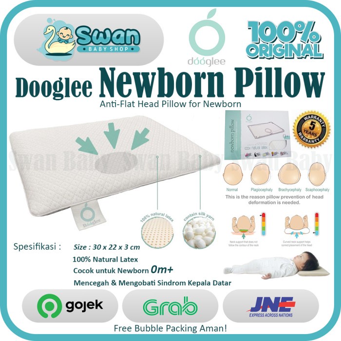 Dooglee Newborn Pillow / Bantal Bayi / DooGle