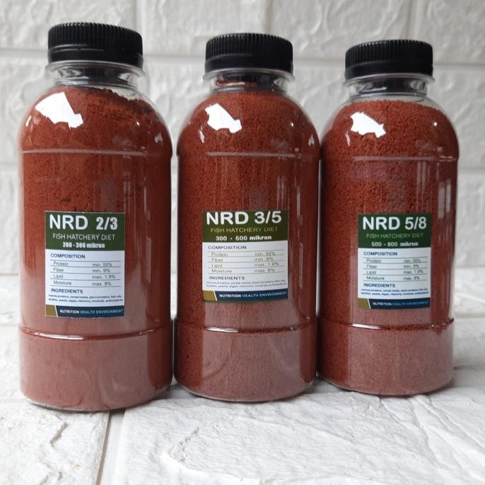 Open DS] NRD 2/3 3/5 5/8 100gr Pelet Ikan Bernutrisi tinggi