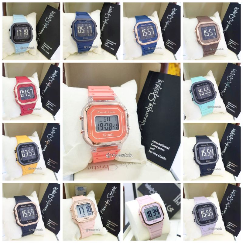 Jam Tangan Digital Alexandre Christie Ac9347 Ac9331 Alexandre Christie ac 9347 ac 9331