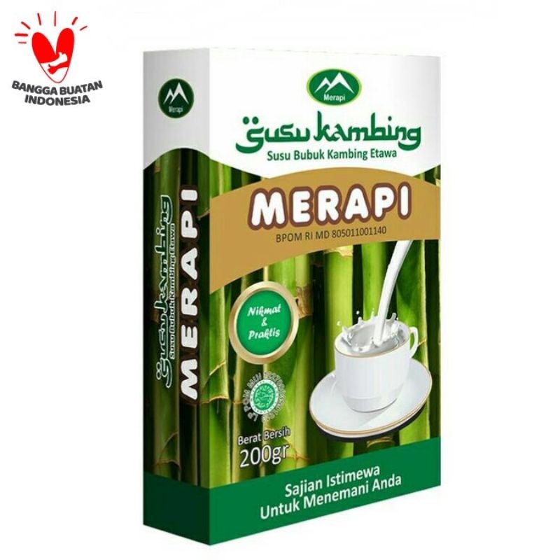 Susu Kambing Etawa Merapi Rasa Original Cokelat &amp; Strawbery