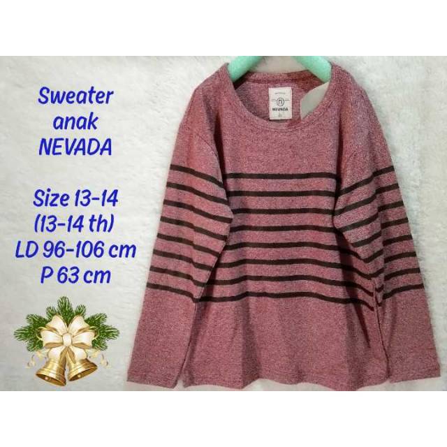 SWEATER ANAK COWOK MURAH / SWEATER ANAK CEWEK / SWEATER NEVADA MURAH