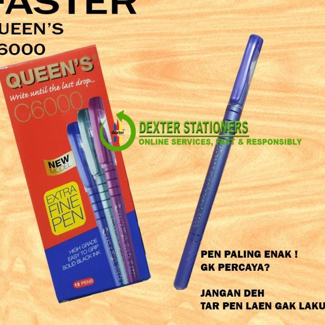 

▼ FASTER QUEEN C6000 / PEN FASTER TINTA HITAM ONLY ➧