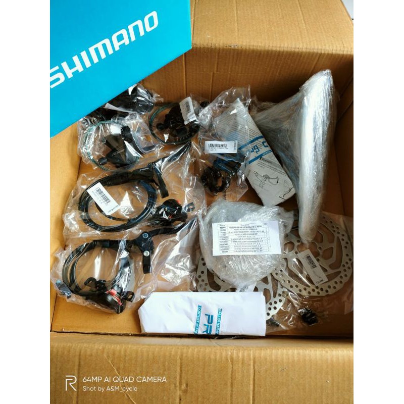 Groupset shimano alivio m3100 9 speed 40/30/22×170,Gs alivio sepeda gunung/mtb