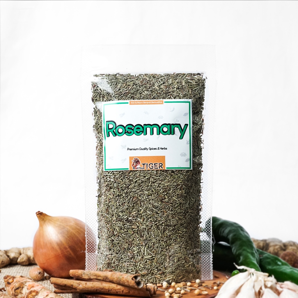 ROSEMARY Bubuk - Rosemary Kering Bubuk Kasar / Garnis - Herbs