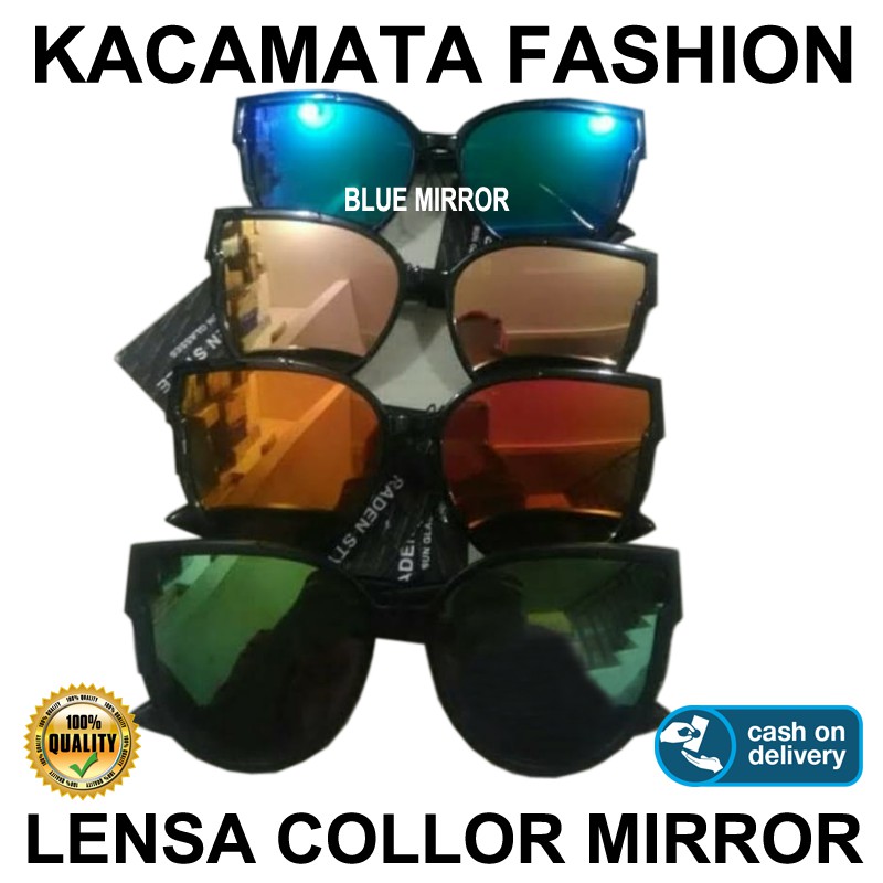 Kacamata Hitam Fashion Kacamata Anti UV Sunglasses Unisex Kacamata Fashion Kacamata Pria Wanita