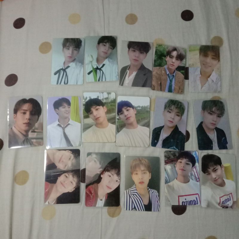 photocard mingyu seventeen an ode henggarae grid incomplete