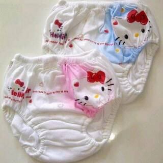  3 6thn Katun  Celana  Dalam  Anak  Perempuan Hello Kitty CD 