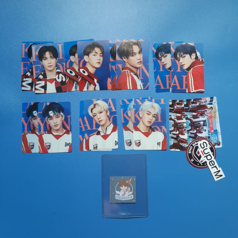 [READY STOCK] SUPERM STICKER PHOTOCARD TAEMIN BAEKHYUN KAI TAEYONG MARK TEN LUCAS