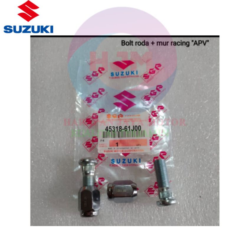 Bolt roda + mur racing Suzuki APV Dan ERTIGA
